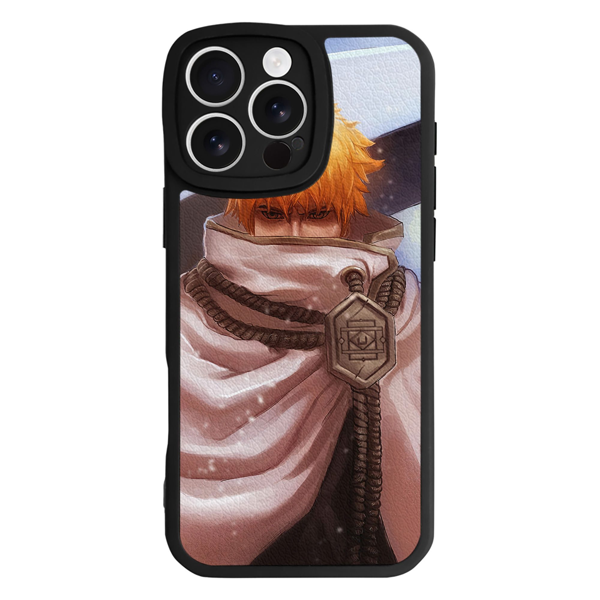 （画像用） ブリーチ BLEACH 【iPhone 16シリーズ対応】シリコンスマホケース（レザー調） 材質：シリコン